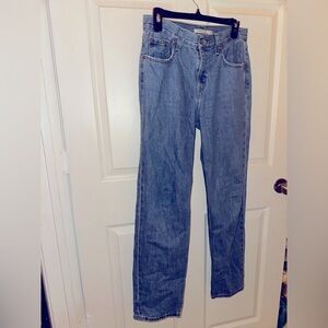 Signature by Levi Strauss Women's Low Pro Straight Leg Jeans - Blue denim